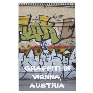 Calendário Grafite Em Viena, Áustria 2023