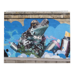 Calendário Grafites estranhos das criaturas