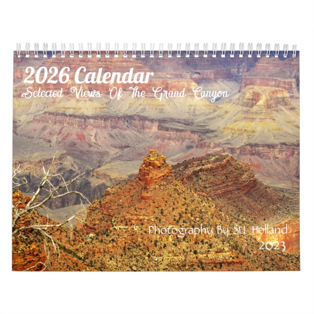 Calendário Grand Canyon (Capa)