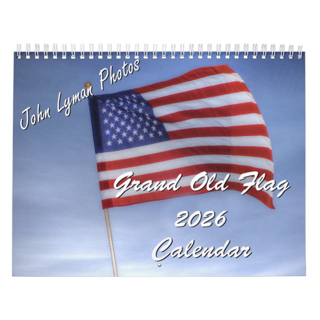 Calendário Grand Old Flag 2026 (Capa)