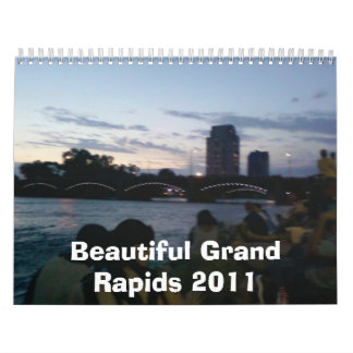 Calendário Grand Rapids bonito 2011