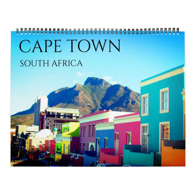 Calendário grande cabo town 2027 (Capa)