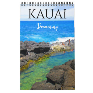 calendário grande do kauai dreaming 2025