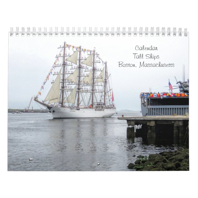 Calendário - Grande Parada de Velas de Boston (Capa)