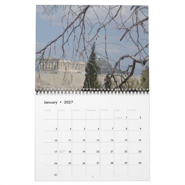 Calendário Grécia 2010 (Jan 2027)