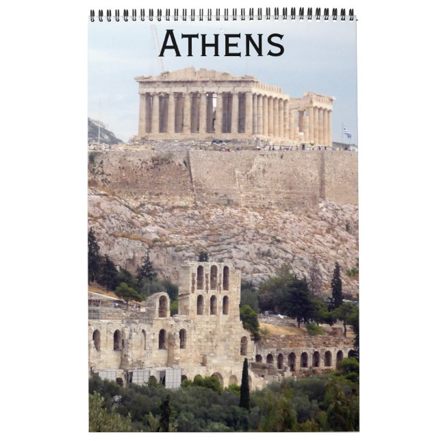 Calendário grécia de atenas (Capa)