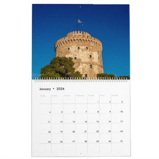 Calendário Greek Emotions 2026