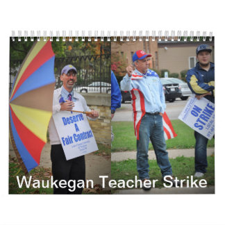 Calendário Greve do professor de Waukegan