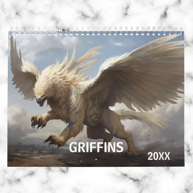 Calendário Griffin Griffin Fantasy Animal (Criador carregado)