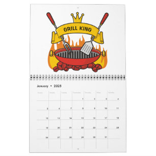 Calendário Grill King