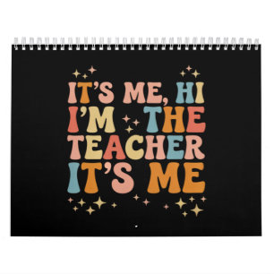 Calendário Groovy sou eu Oi Eu sou o Professor É Me Escola