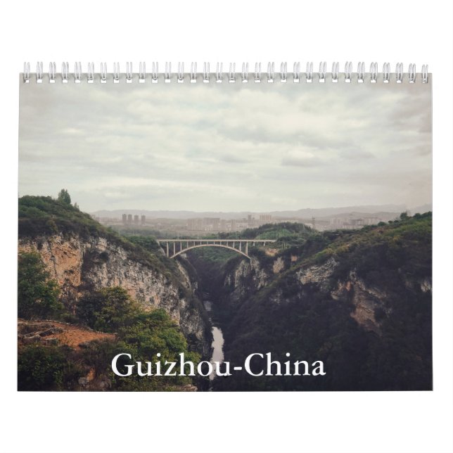 Calendário Guizhou-China (Capa)