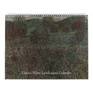 Calendário Gustav Klimt Landscapes