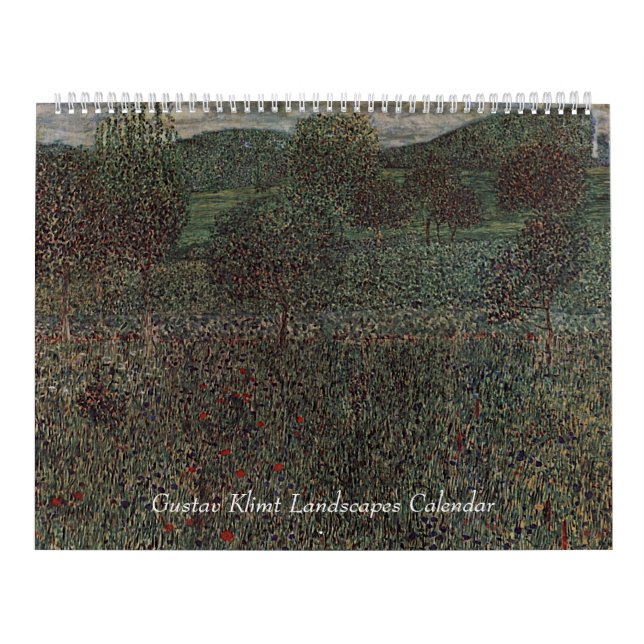 Calendário Gustav Klimt Landscapes (Capa)
