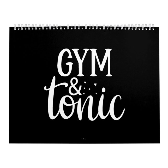 Calendário gym and tonic (Capa)