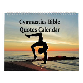 CALENDÁRIO GYMNASTICS DE COTAS DE bíblia