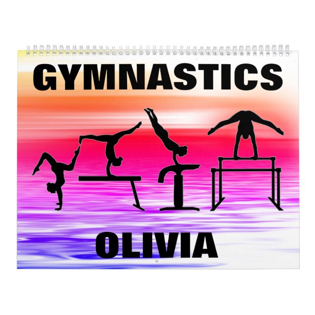 Calendário Gymnastics Rainbow Lake Calendar (Capa)