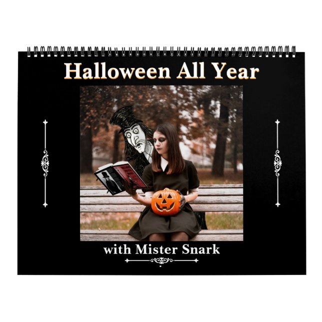 Calendário Halloween All Year with Mister Snark Calendar (Capa)