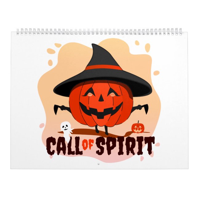 Calendário Halloween Call of Spirit (Capa)