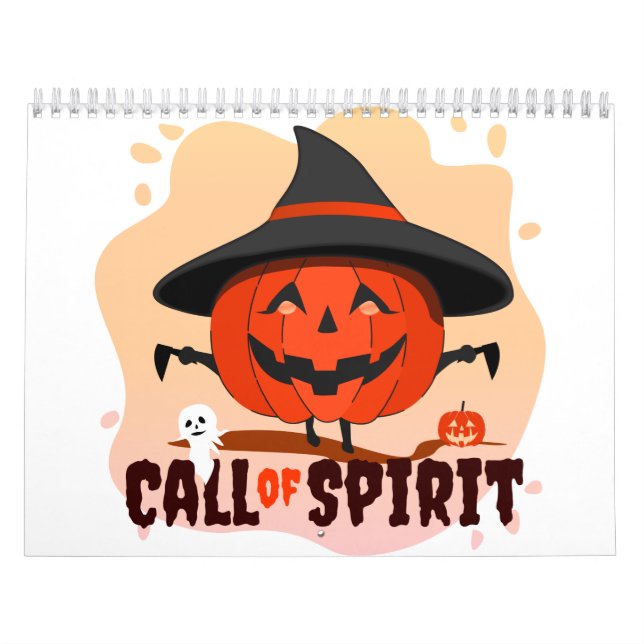 Calendário Halloween Call of Spirit (Capa)
