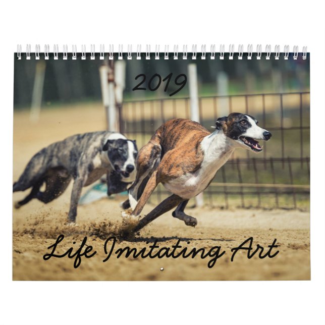 Calendário HAMbWG 2019 A Vida Imitando a Arte (Capa)
