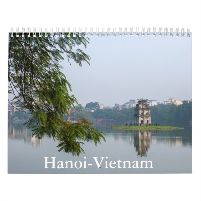 Calendário Hanoi-Vietnam Calendar (Capa)