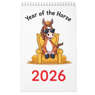 Calendário Happy Horse Calendar 2026