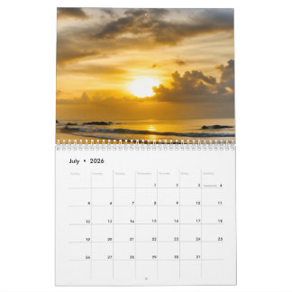 Calendário Harmonia – Personalizado com Natureza e