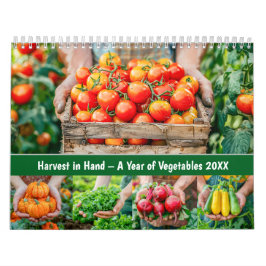 Calendário Harvest in Hand – A Year of Vegetables