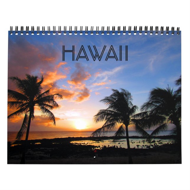 Calendário havaí 2027 (Capa)