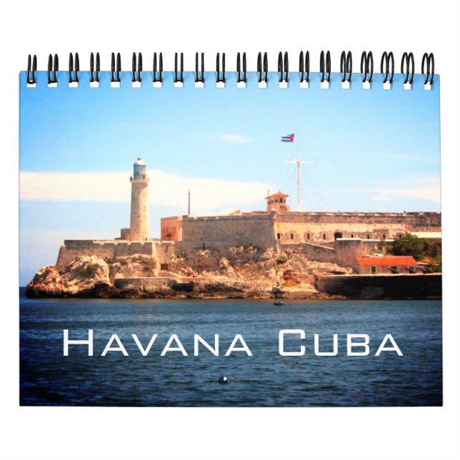 Calendário havana cuba 2025 (Capa)