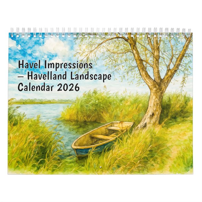 Calendário Havel Impressions – 2026 Havelland Landscape Calen (Capa)