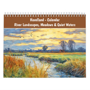Calendário Havelland 2026 – Paisagens Fluviais, Pr