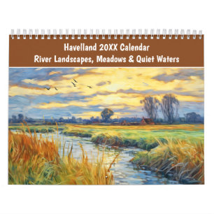 Calendário Havelland 2026 – Paisagens Fluviais, Pr