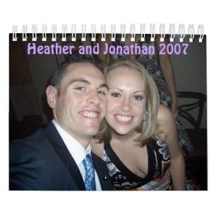 Calendário Heather e Jonathan 2007