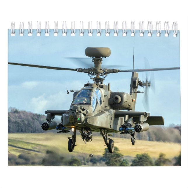Calendário Helicópteros militares (Capa)