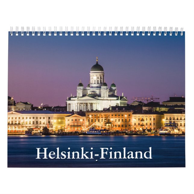 Calendário Helsinki-Finland Calendar (Capa)