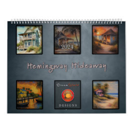 Calendário Hemingway Hideaway 2024 -