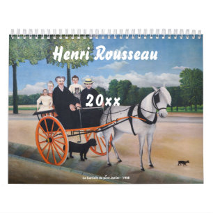 Calendário Henri Rousseau Seleção de Masterobras