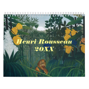 Calendário Henri Rousseau Selgle Animal 2024