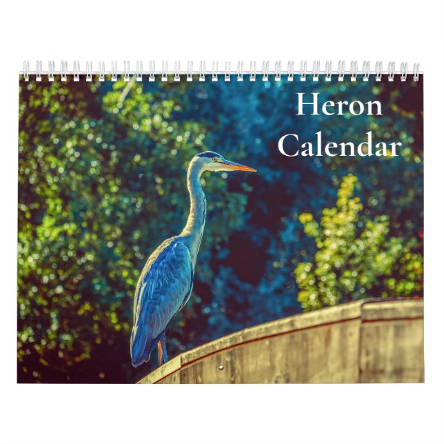 Calendário Heron Calendar 2025 (Capa)