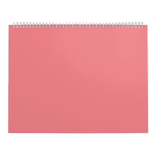 Calendário Hex #F1838A, Girly