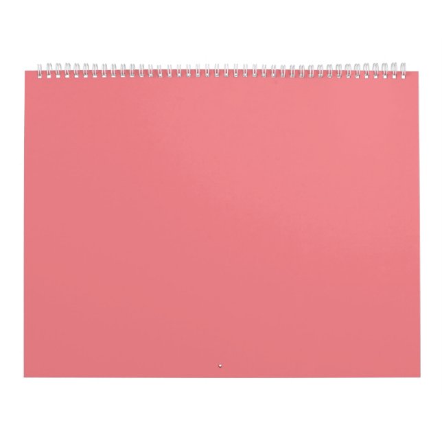 Calendário Hex #F1838A, Girly (Capa)
