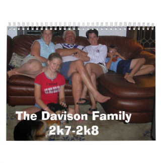 Calendário hhh 063, família 2k7-2k8 de Davison