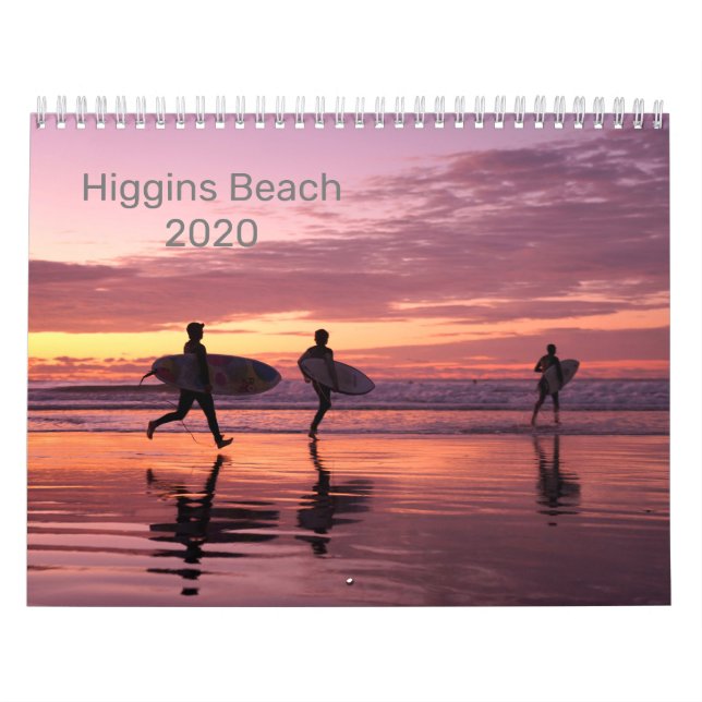 Calendário Higgins Beach 2020 (Capa)