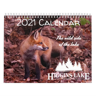 Calendário Higgins Lake Nature 2021 Calendar S