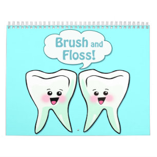 Calendário Higienista dental do dentista