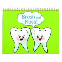 Calendário Higienista Dental Engraçado