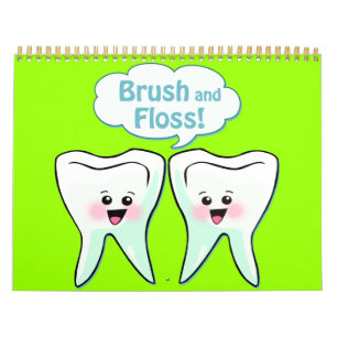 Calendário Higienista Dental Engraçado