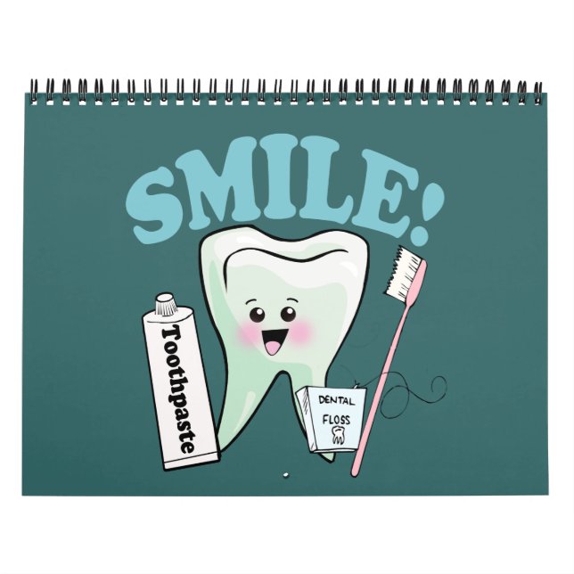 Calendário Higienista Dental Engraçado (Capa)